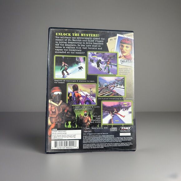 Dark Summit (Sony PlayStation 2, 2001) Complete With Manual CIB - Picture 4 of 4